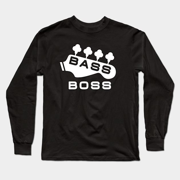 Bass player boss Long Sleeve T-Shirt by TMBTM